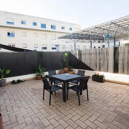 Alijar Lux Bormujos Con Piscina Y Parking Gratis Apartment Exterior photo